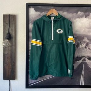 *RARE* VS PINK NFL Green Bay Packers Windbreaker